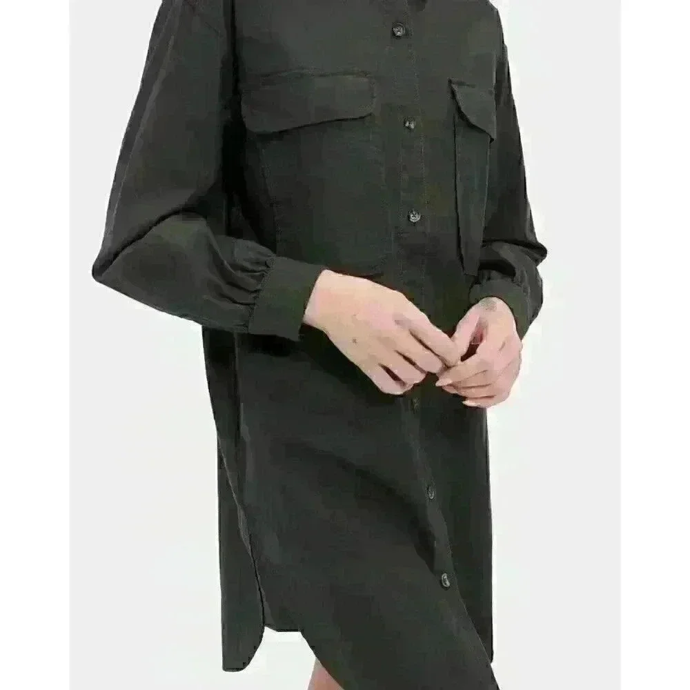 NEW UGG Women's S Addley Oversized Shirt Dress NWT $128 - Picture 4 of 4